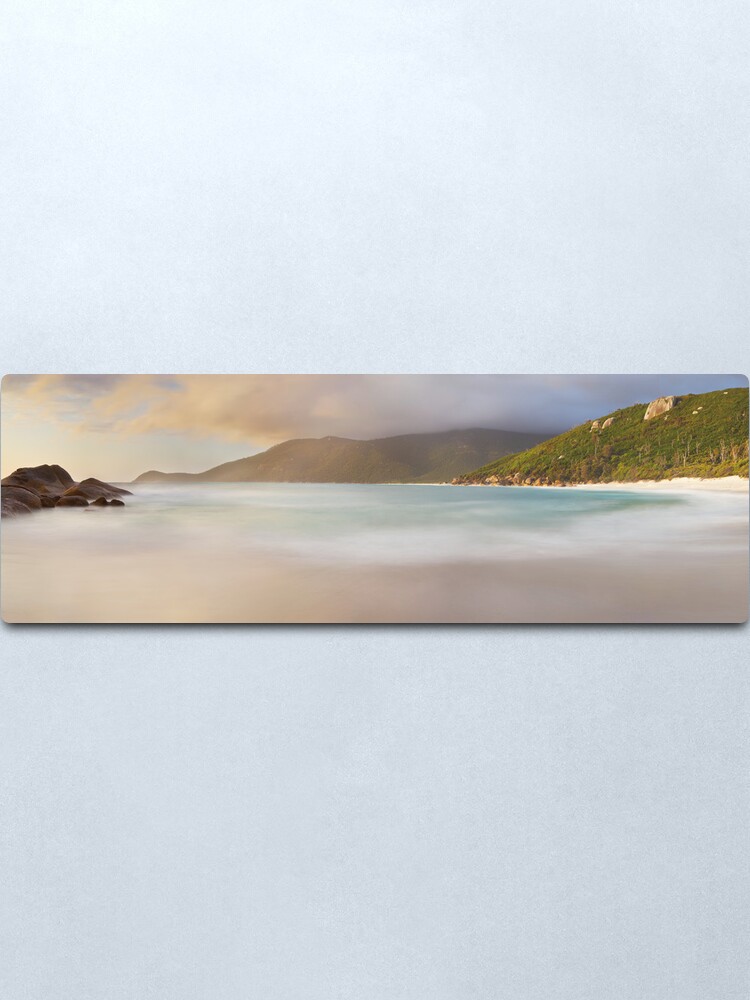 Alternate view of Dawn greets Little Waterloo Bay, Wilsons Promontory, Victoria, Australia Metal Print