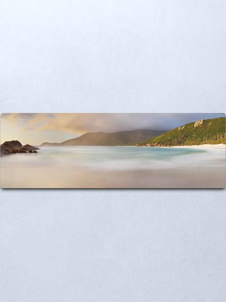 Alternate view of Dawn greets Little Waterloo Bay, Wilsons Promontory, Victoria, Australia Metal Print