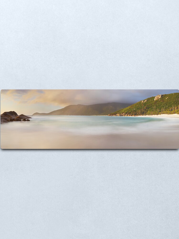 Alternate view of Dawn greets Little Waterloo Bay, Wilsons Promontory, Victoria, Australia Metal Print