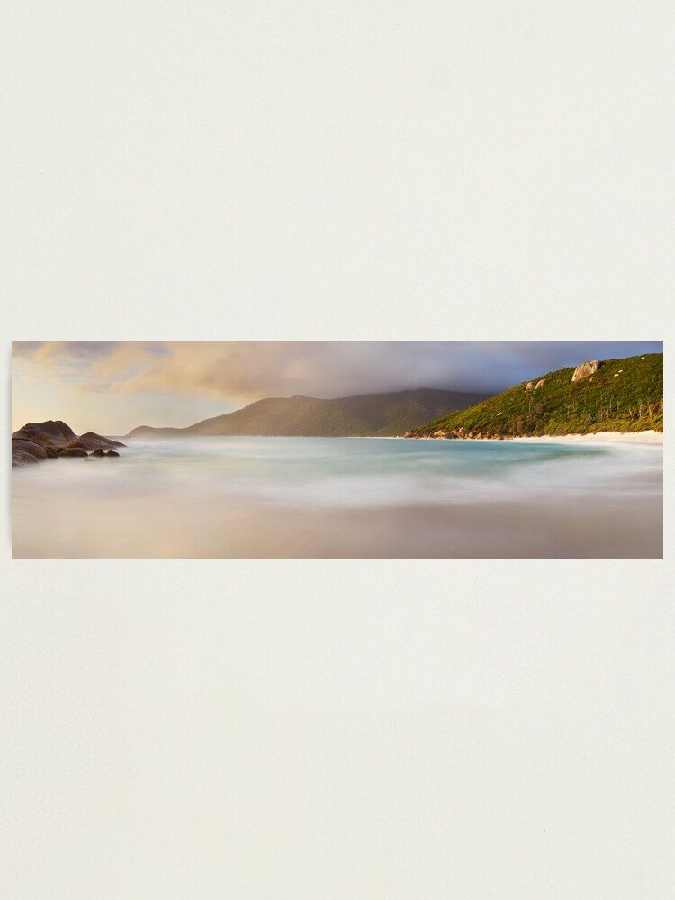 Alternate view of Dawn greets Little Waterloo Bay, Wilsons Promontory, Victoria, Australia Photographic Print