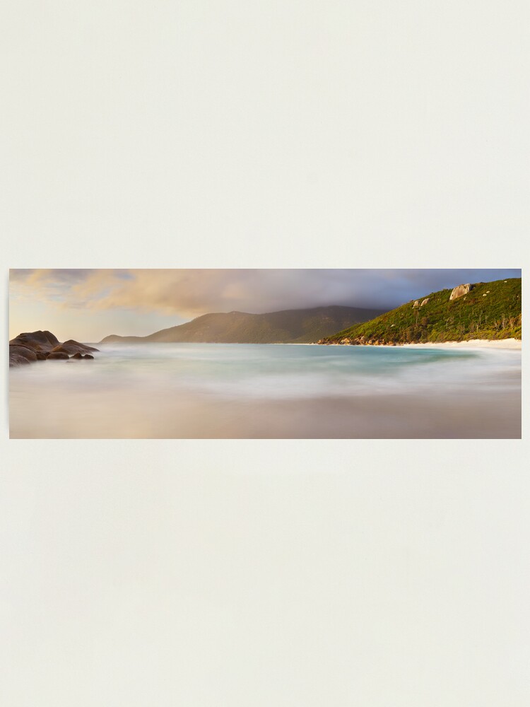 Alternate view of Dawn greets Little Waterloo Bay, Wilsons Promontory, Victoria, Australia Photographic Print