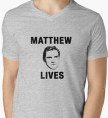 Matthew Lives Men's V-Neck T-Shirt