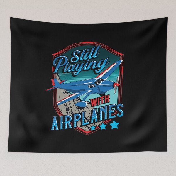 Item preview, Still Playing With Airplanes Funny Pilot Pun designed and sold by perfectpresents.