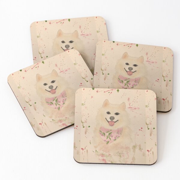 Item preview, Pretty Samoyed dog designed and sold by CorinneBwcs.