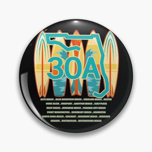 Item preview, 30A Surfboards Retro designed and sold by KoolMoDee.