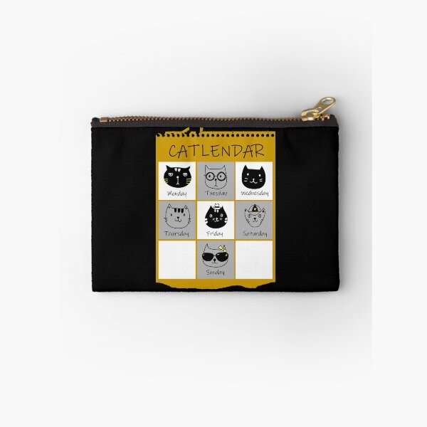 Item preview, Weekly Catlendar designed and sold by ArtTees44.