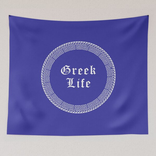 Item preview, Greek Life Funny Meander Party Greece National Pride  designed and sold by h44k0n.