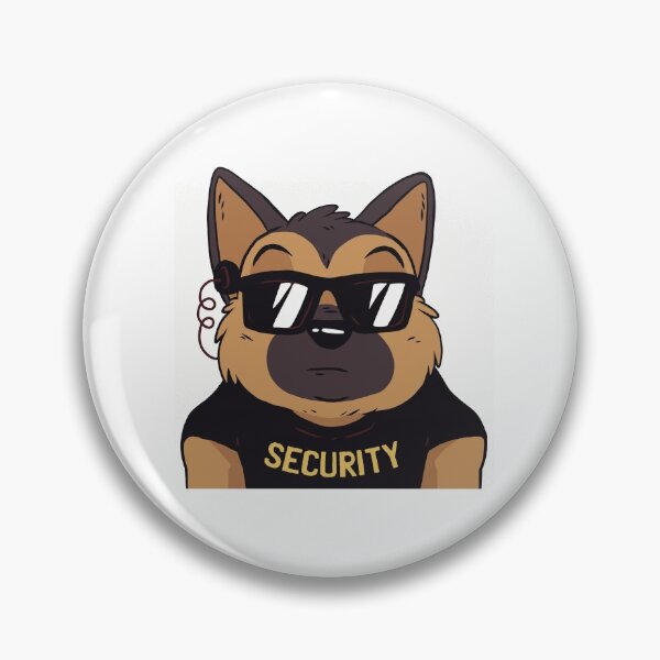 Item preview, German Shepherd Funny Bouncer Security designed and sold by Dsigns.