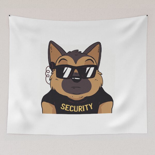 Item preview, German Shepherd Funny Bouncer Security designed and sold by Dsigns.