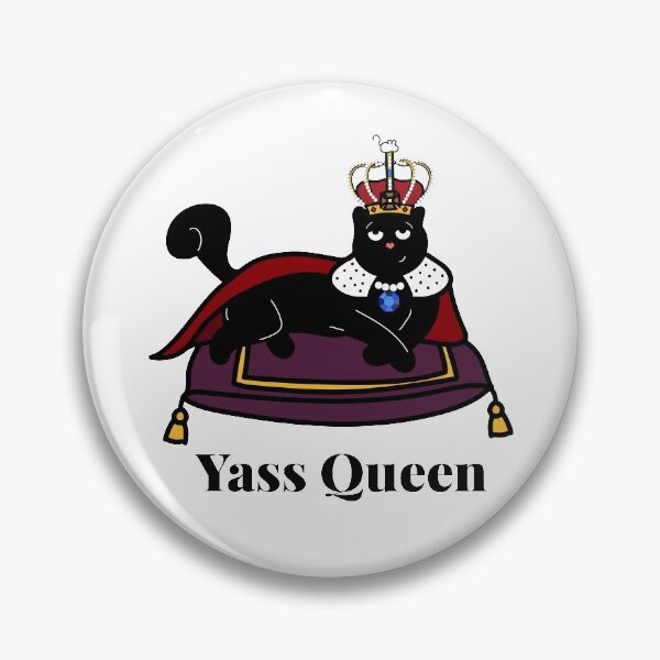 Item preview, Royal Queen Cat with Crown Yass designed and sold by Bitycat.