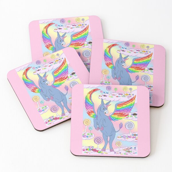 Item preview, Unicorn donkey with wings designed and sold by Melanie Jeyakkumar.