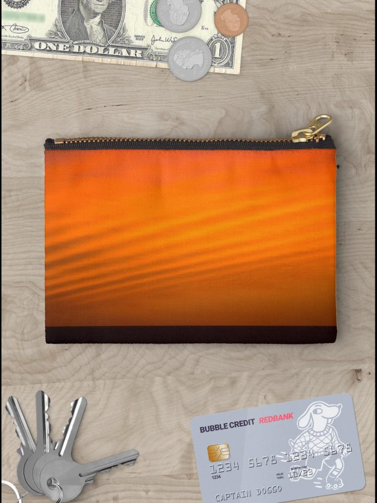 Thumbnail 3 of 4, Zipper Pouch, fire sky designed and sold by InNature.