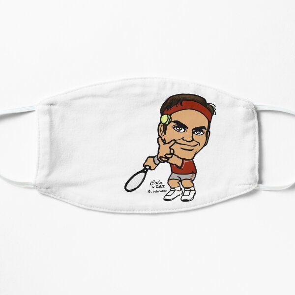 Roger Federer Masque sans plis