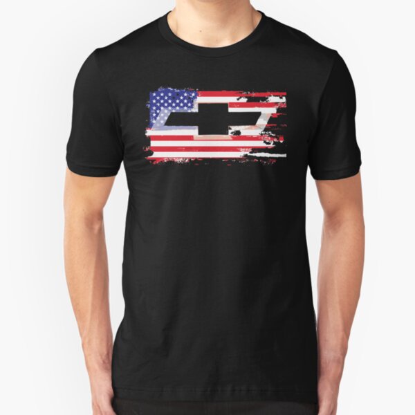 USA MURICA CAR TRUCK VINTAGE Slim Fit T-Shirt