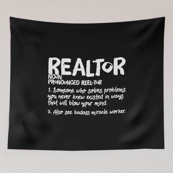 Item preview, Realtor Definition For A Real Estate Agent product designed and sold by AYDreamers.
