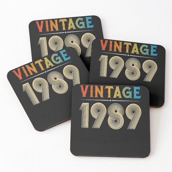 Aperçu de l'œuvre Vintage 1989 cadeau 31 ans anniversaire rétro 31e anniversaire créée et vendue par JPKallas.