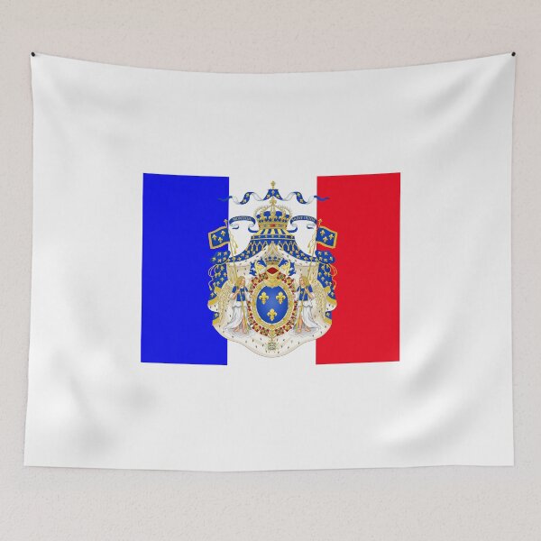 Item preview, French emblem flag designed and sold by AidanMDesigns.
