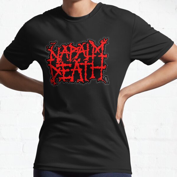 NAPALM DEATH ROCK BAND MUSIC LEGEND Active T-Shirt