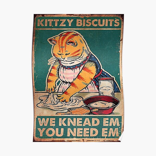Kitty Biscuits Poster