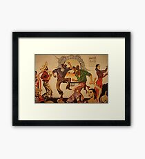 Pancho's Dancers Framed Print