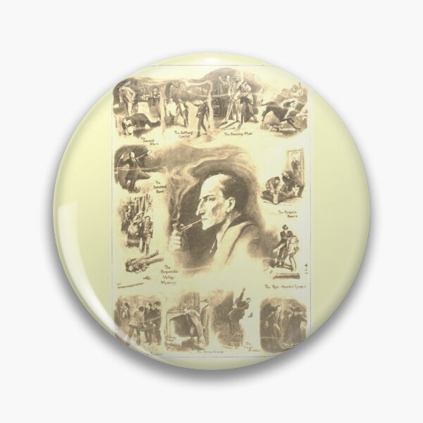 Item preview, Sherlock Holmes - Vintage Illustrations by HM Brock designed and sold by CrimeLab.