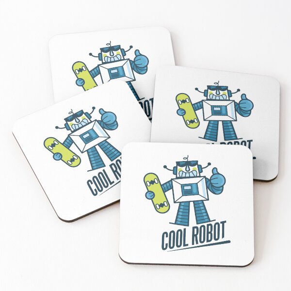 Item preview, Robot cool skateboard cyborg designed and sold by Dsigns.