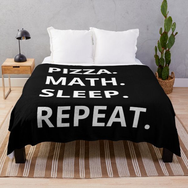Item preview, Pizza Math Sleep Repeat designed and sold by manishfzr1995.