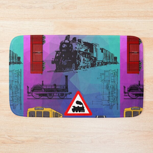 Item preview, Trains, Old And New designed and sold by Blertz.