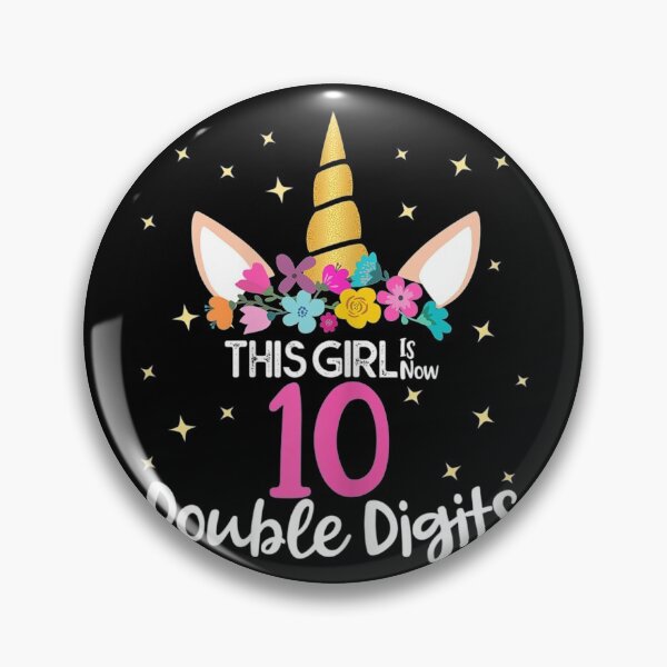 Item preview, This Girl Is Now 10 Double Digits designed and sold by JPKallas.