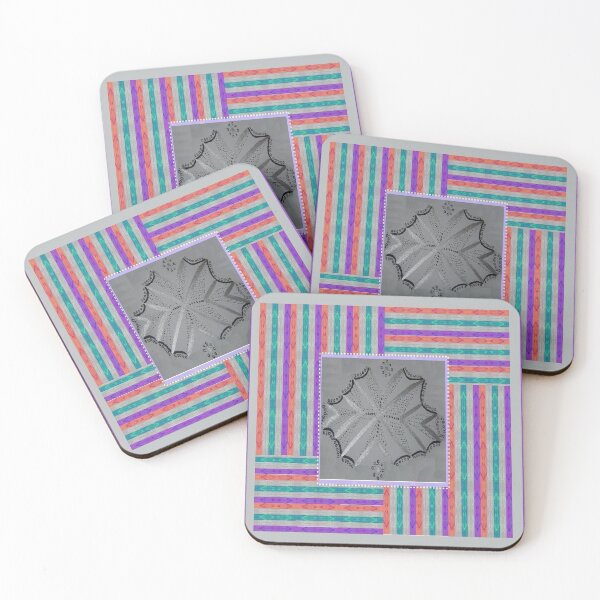 Item preview, Silver Cross in Stripes designed and sold by KazM.