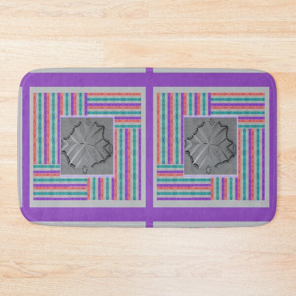 Item preview, Silver Cross in Stripes designed and sold by KazM.