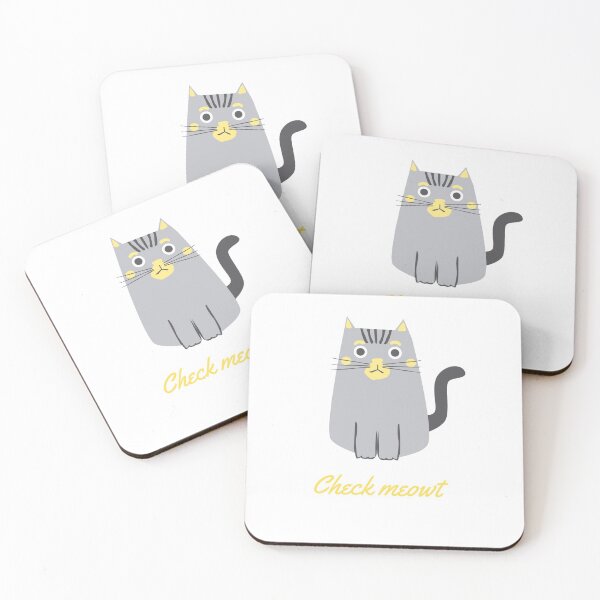 Item preview, check meowt, funny cat design designed and sold by nimitkhurana.