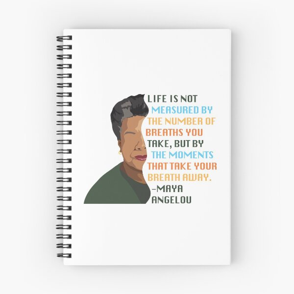 Item preview, Maya Angelou Quote-  Moments That Take Your Breath Away designed and sold by melinarae.