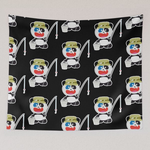 Item preview, Panda Bear Fisherman designed and sold by onicon.