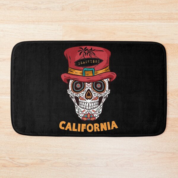 Item preview, California Sugar Skull Hat designed and sold by KoolMoDee.