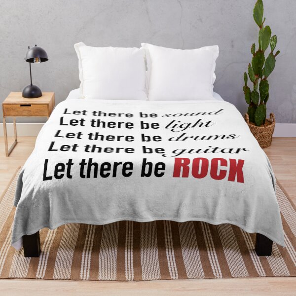 Item preview, "Let there be rock" lyrics designed and sold by Feel-GoodPrints.