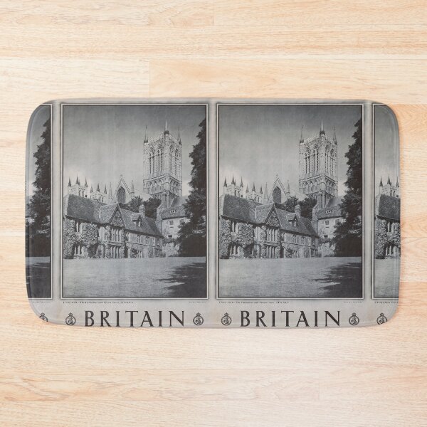 Artikelvorschau, Lincoln Britain vintage travel poster entworfen und verkauft von stickart-marek.