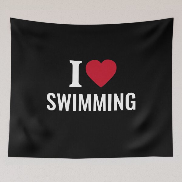 Item preview, I Love Swimming designed and sold by manishfzr1995.
