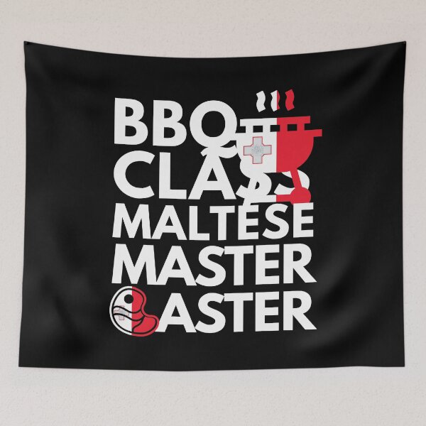 Item preview, Barbeque Class Maltese Master Baster designed and sold by HelloFromAja.