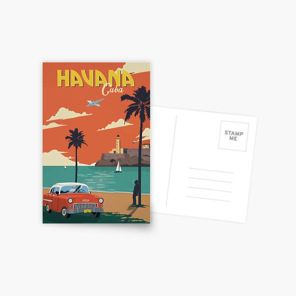 Viaje a La Habana Cuba Postal