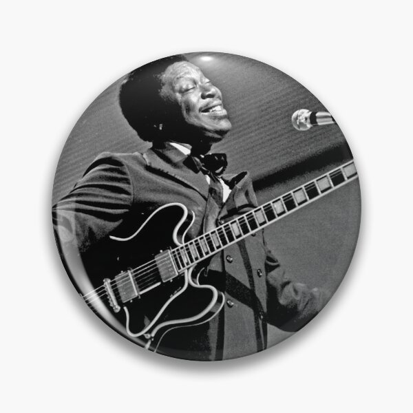 Item preview, B B King Portrait designed and sold by stayfree101.