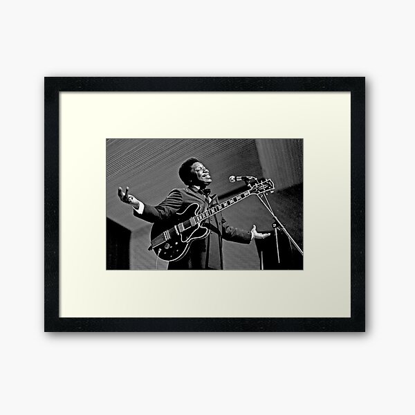 Item preview, B B King Portrait designed and sold by stayfree101.