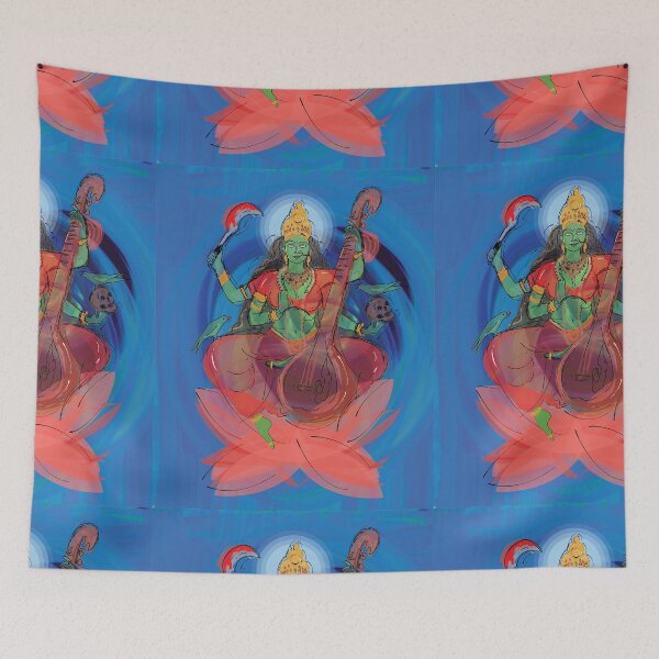 Item preview, Devi Matangi abstract painting designed and sold by KARTICK DUTTA.