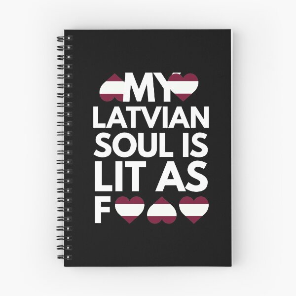 Item preview, My Latvian Soul is Lit AF designed and sold by HelloFromAja.