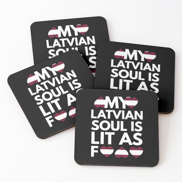 Item preview, My Latvian Soul is Lit AF designed and sold by HelloFromAja.