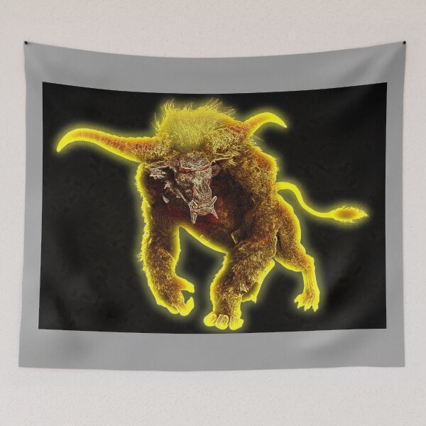 Item preview, Neon Rajang MHW [ Golden Rajang ] designed and sold by NawbuSmart.