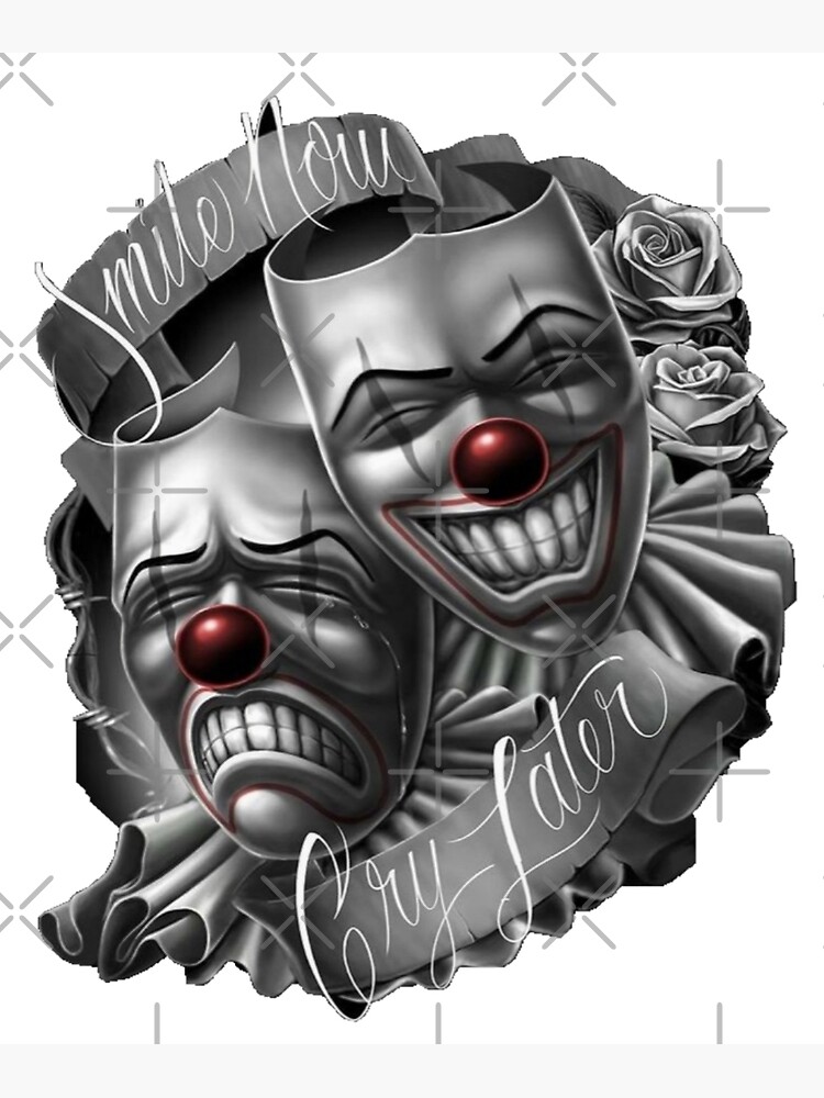 Evil Clown Tattoo by Hal Sawyer: TattooNOW