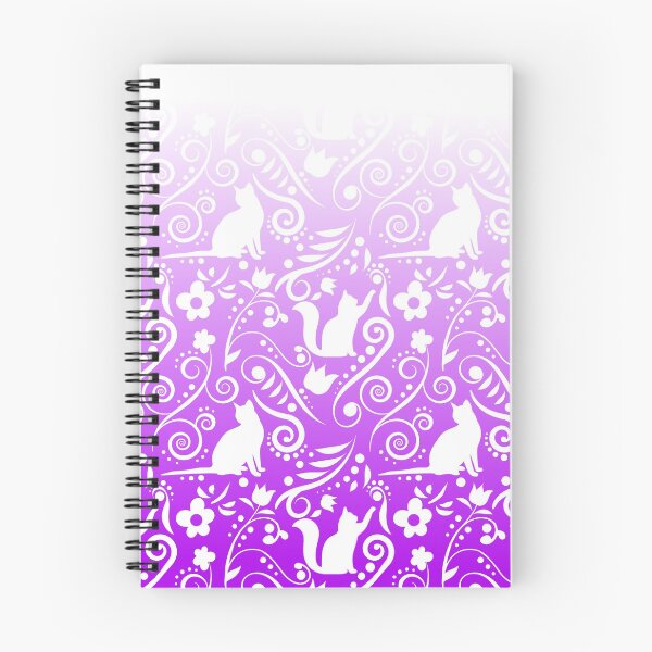 Item preview, Cat and Flowers - Lavender RS designed and sold by CreativityRoams.
