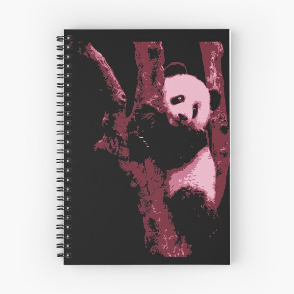 Item preview, panda, pink panda, pink panda cute, bear in the tree designed and sold by SyahrulPopArt.