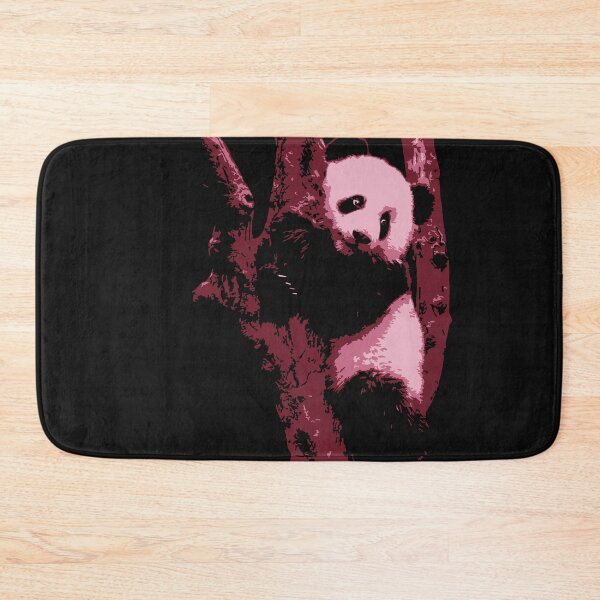 Item preview, panda, pink panda, pink panda cute, bear in the tree designed and sold by SyahrulPopArt.